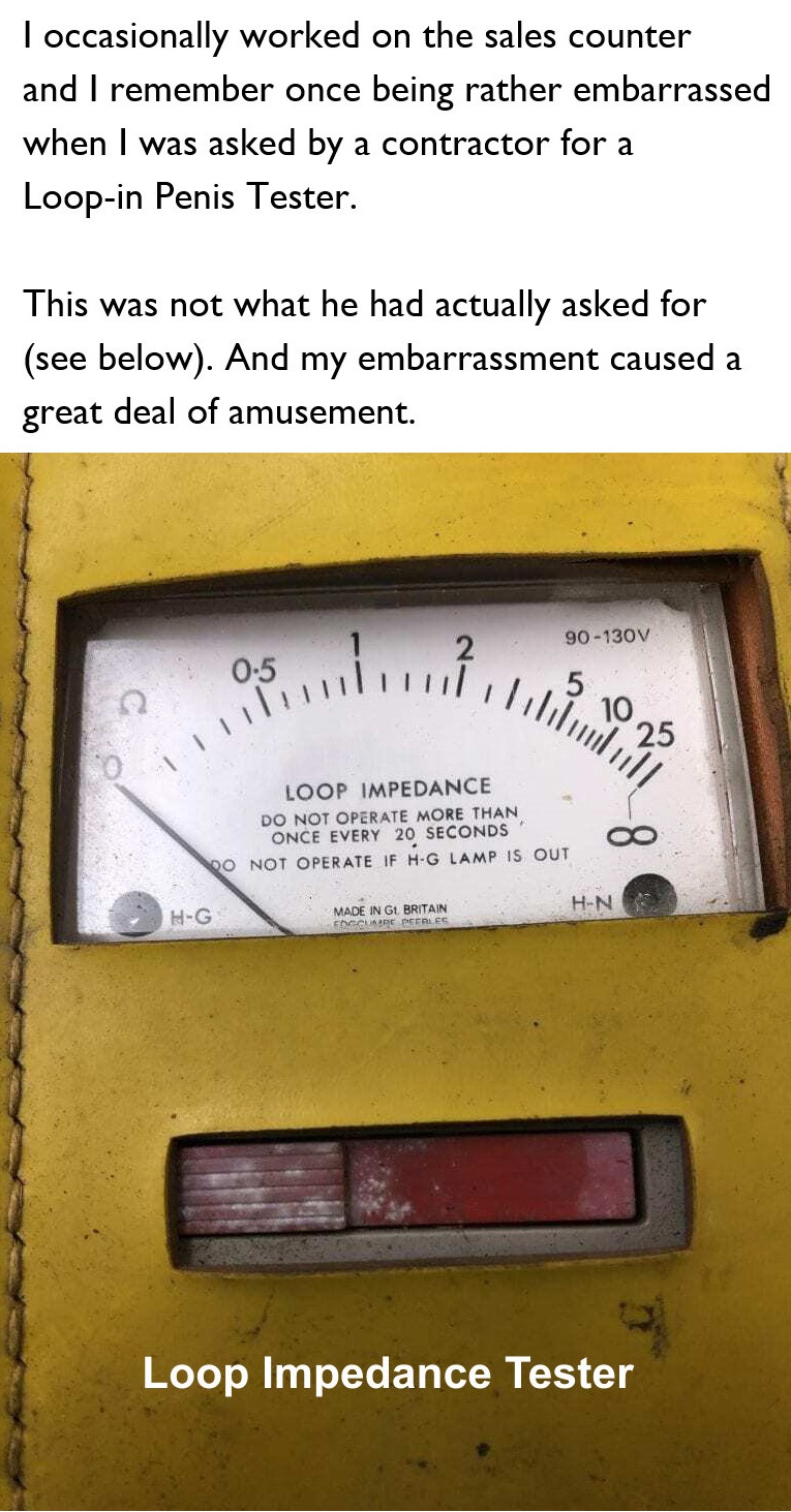 Loop impedence tester