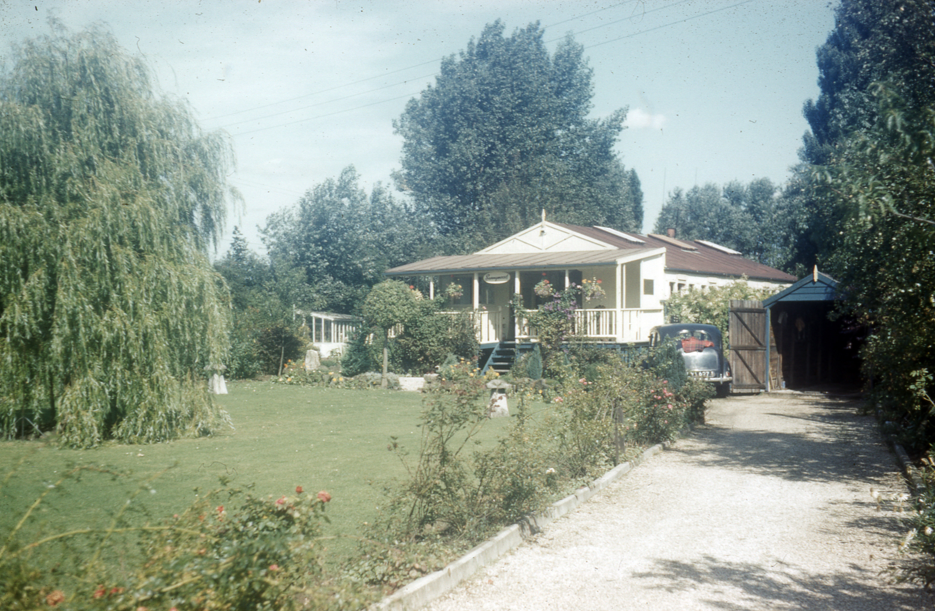 Railway carriage home
