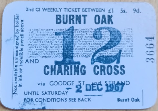 Tube ticket